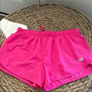 New Balance Women's Vibrant Pink Athletic Shorts